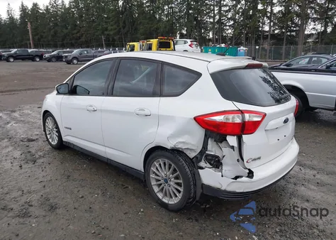 2013 Ford C-Max Hybrid Se из США, поврежденный, VIN 1FADP5AU1DL523002